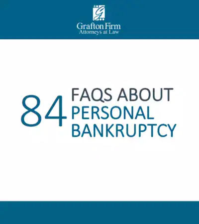 84 faqs about personal bankruptcy