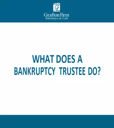 what does a bankruptcy trustee do